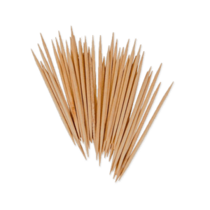 Cure-dents 2 pointes en bambou
