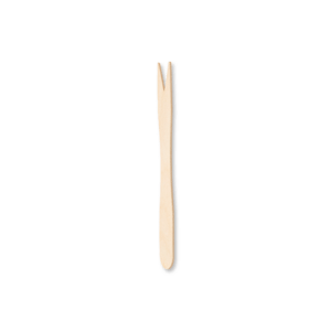 Mini fourchette en bois 100mm