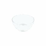 Bol Asie transparent en polystyrène Cristal 8 cl, idéal pour verrines, apéritifs, sauces ou desserts