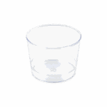 Coupe Bodega transparente en polystyrène Cristal 18 cl, idéale pour cocktails, desserts, buffets et réceptions