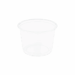 Pot alimentaire TUSIPACK PET cristal 500 ml transparent, parfait pour portions généreuses, pâtes, fruits coupés ou desserts à emporter, conçu pour la conservation et le transport sécurisé.