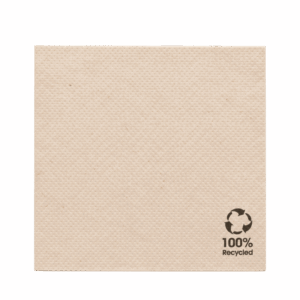 Serviettes ecolabel 33 X 33cm Pliage 1/4